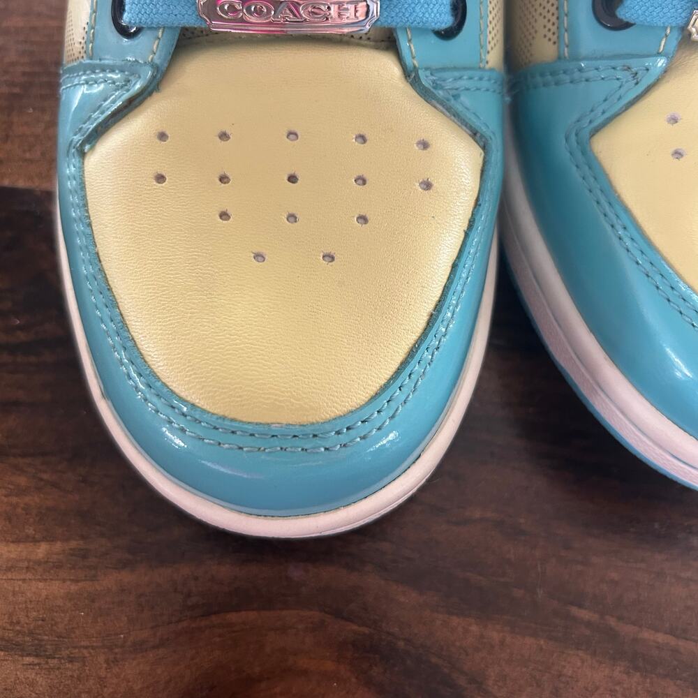 Coach Teal Performance Sneakers - Picture 4 of 11